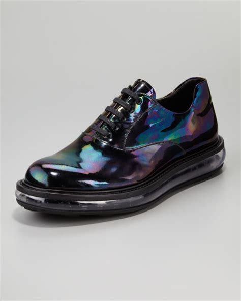 prada oil slick shoes|ladies prada shoes.